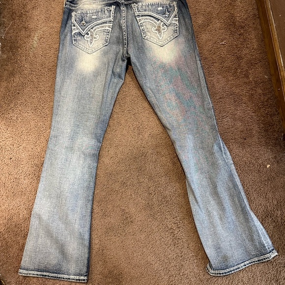 Rock Revival Bootcut Woman’s Size 32 Waist Jeans - Picture 3 of 4
